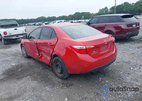 2019 Toyota Corolla Le z USA, uszkodzony, nr VIN 2T1BURHE3KC213437